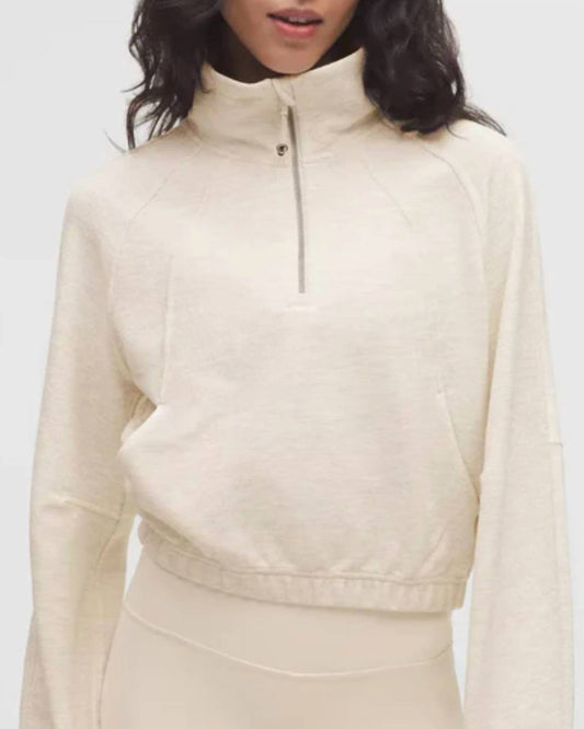 Lululemon - Scuba Cropped Funnel-neck Half Zip Jacket