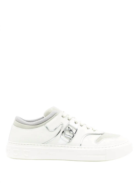 Salvatore Ferragamo - Men's Gancini Low Top Sneakers