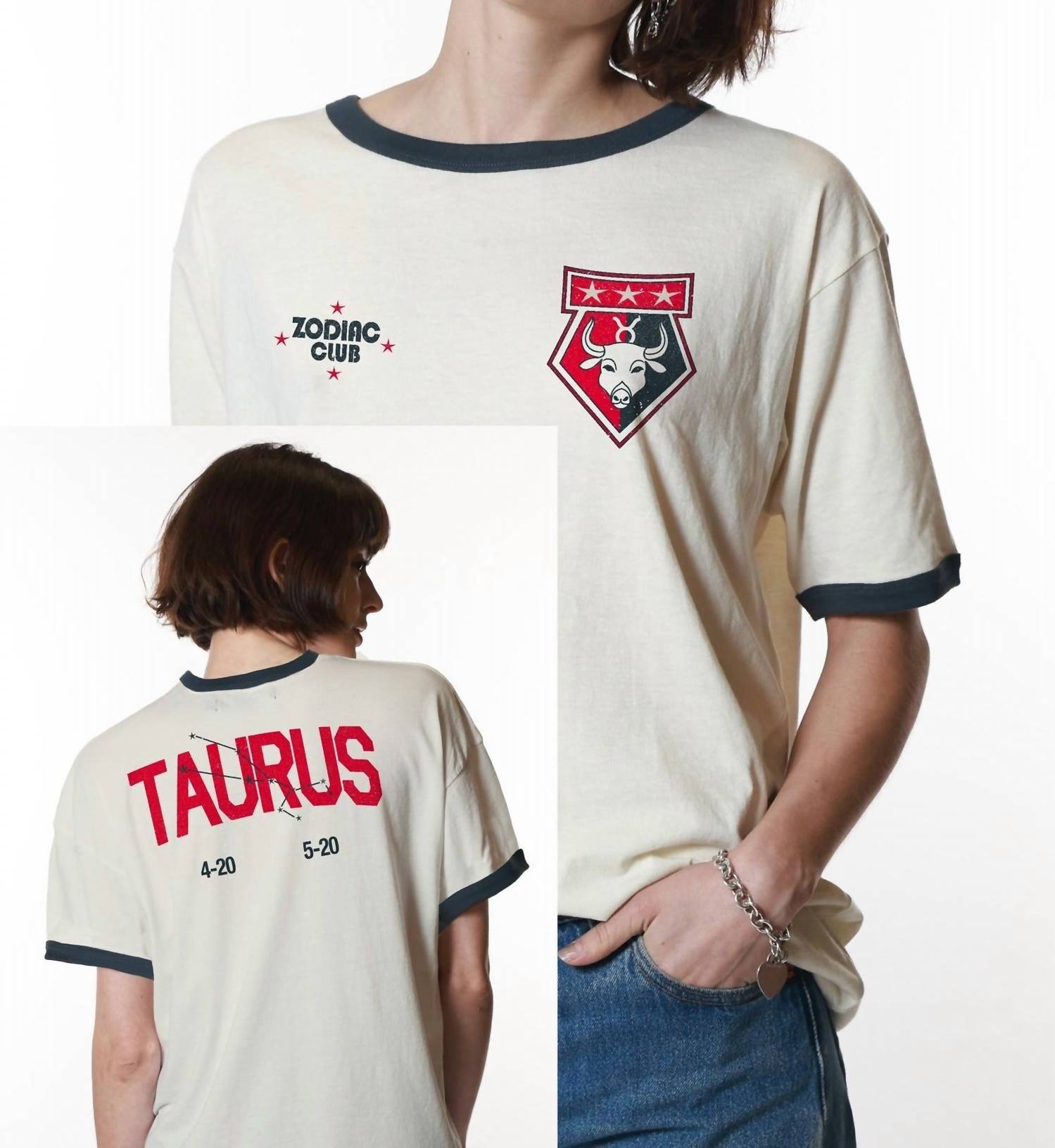 Girl Dangerous - Zodiac Ringer Tee