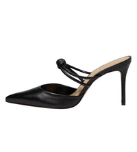 SCHUTZ Women's Lela Heel Mule in black - women's heels