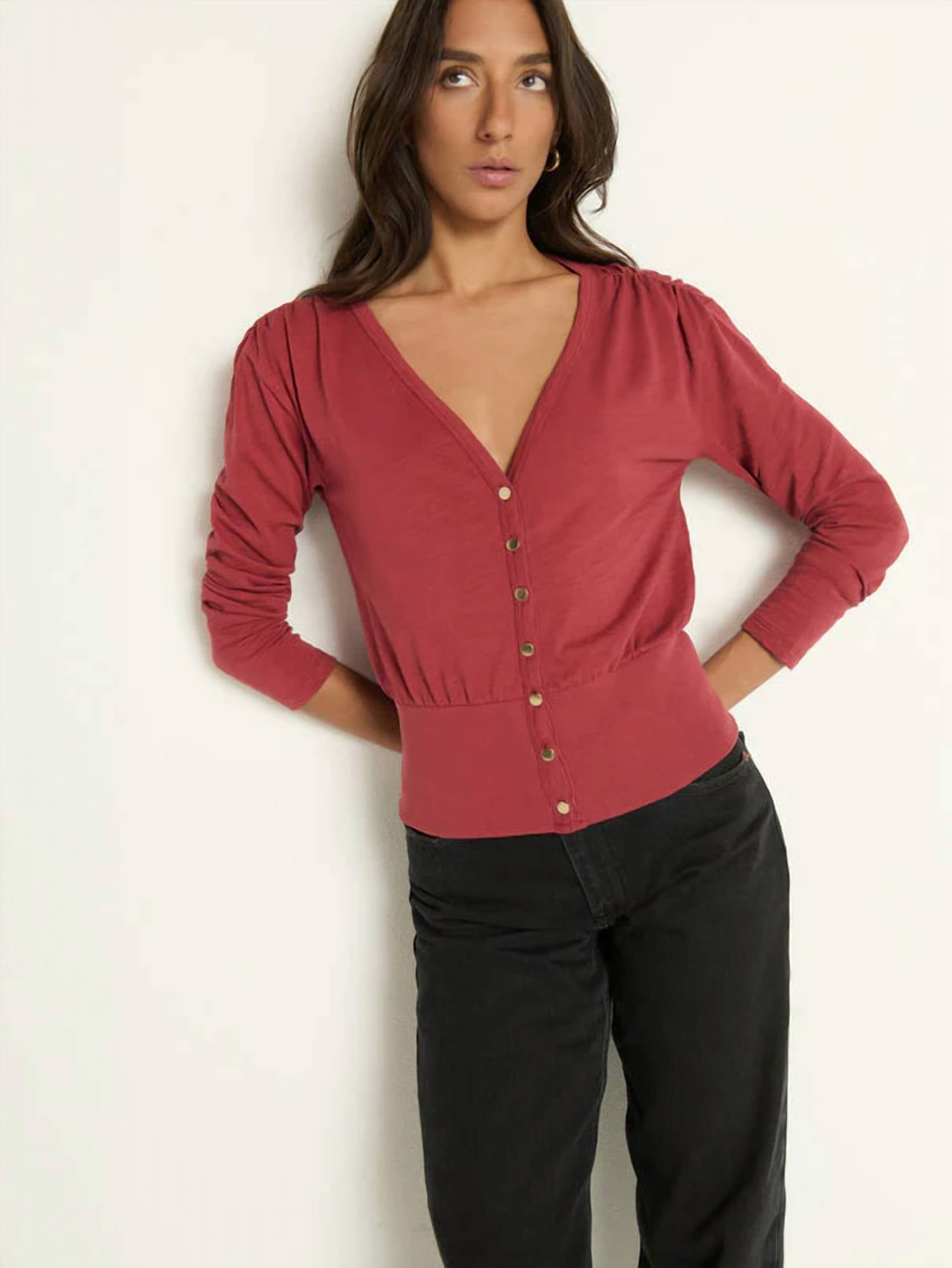 Nation Ltd - Colette Cardigan Top
