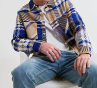 Wax London - Whiting Bold Check Overshirt