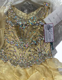 Little Rosie - Girl's Glitz Long Pageant Dress