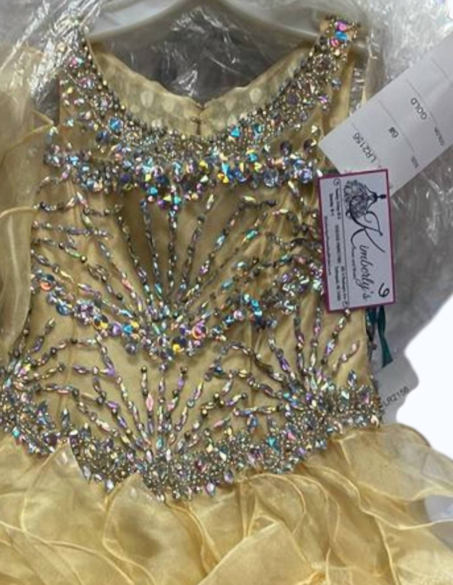 Little Rosie - Girl's Glitz Long Pageant Dress