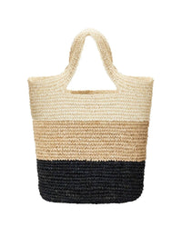 Pink Haley - Women's Sawyer Handmade Raffia Beach Tote