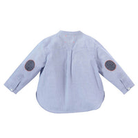 Bonheur Du Jour - Boy's Kurta Melon Stripe Shirt