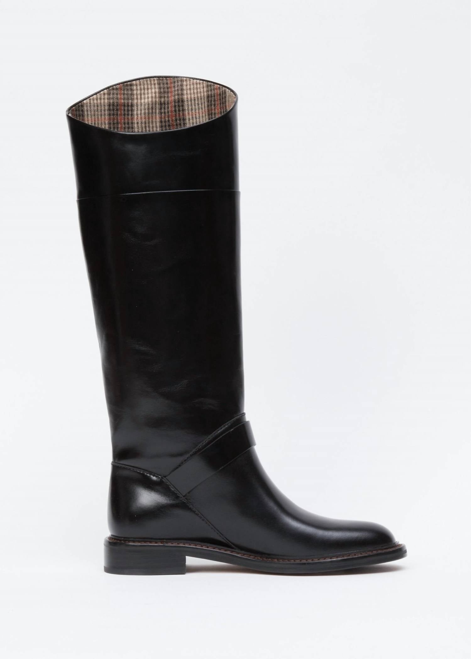 Rag & Bone Women's Hayden Riding Boot in black - women's shoe - alternate view