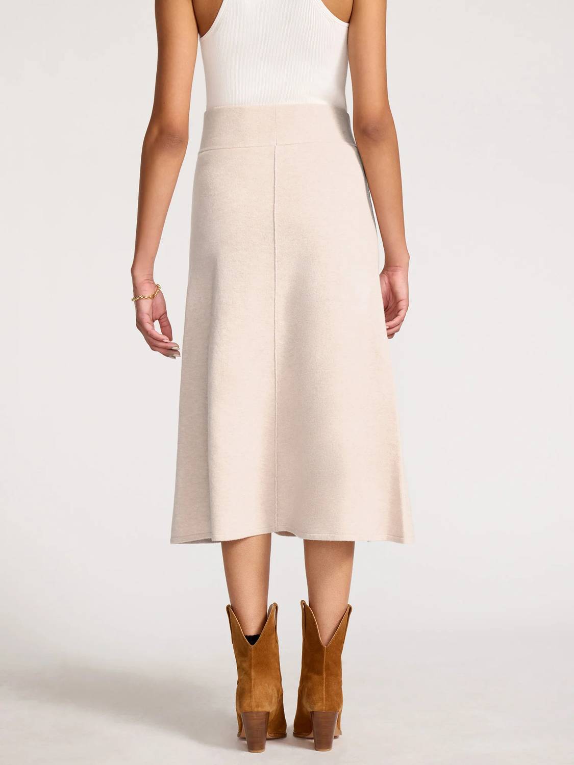 Brochu Walker - Bay Sculpted Knit Midi Skirt