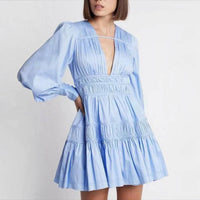 Aje. - Fallingwater Gathered Mini Dress