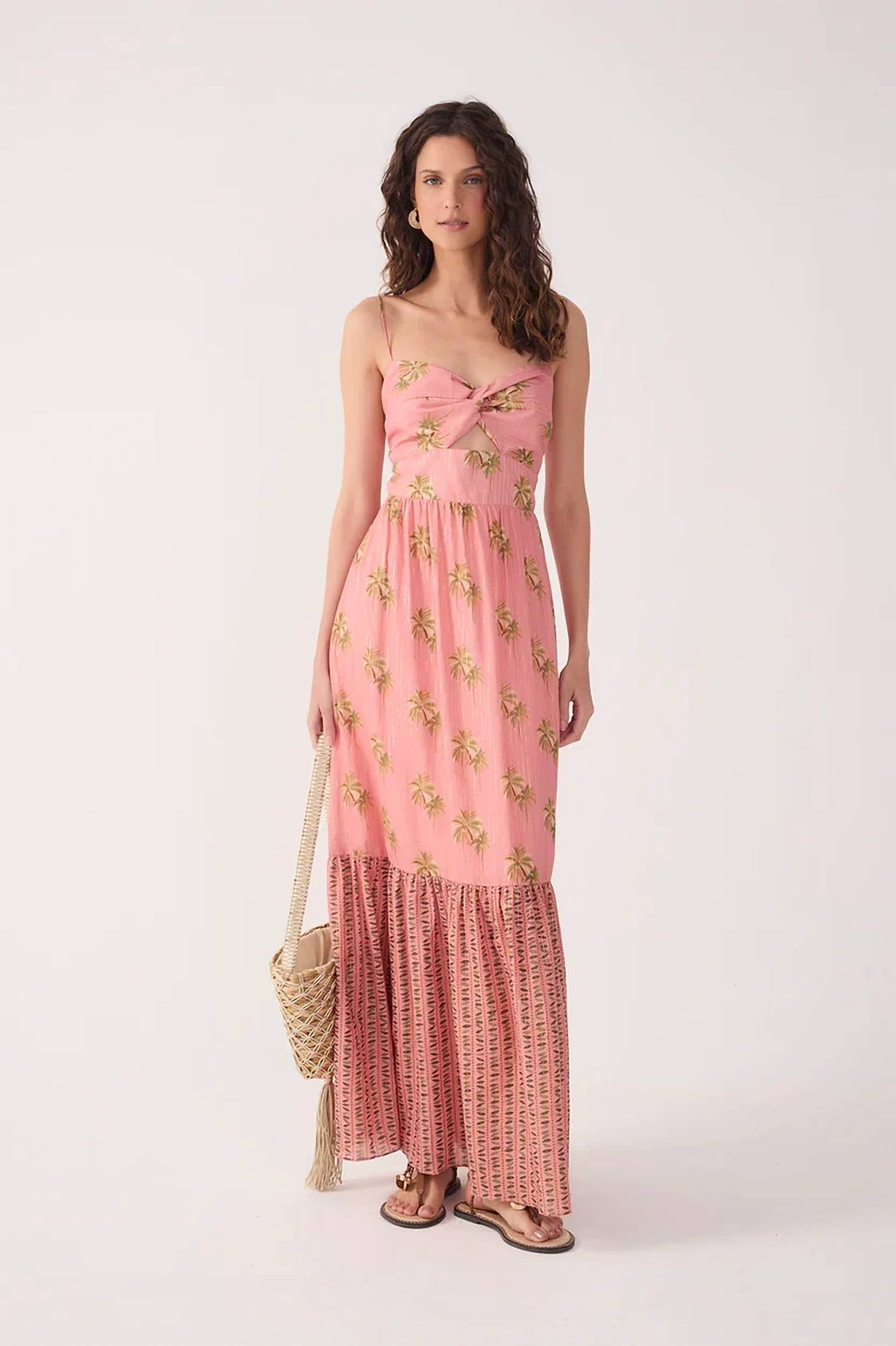 Dress To - Cut-out Tiered Maxi Dress