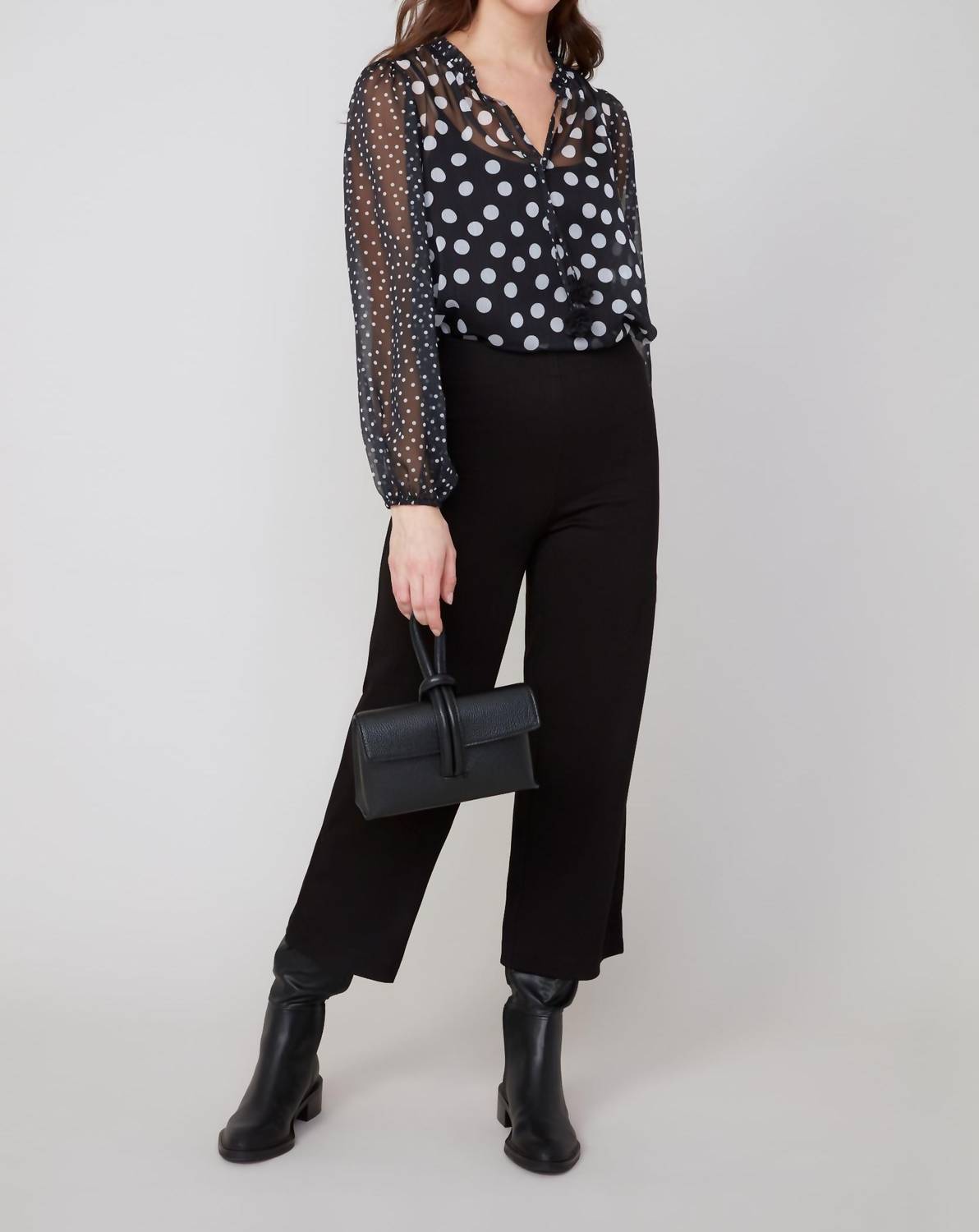 Renuar - Polka Dot Blouse