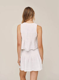 Bella Dahl - Sleeveless Pintuck Top
