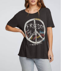Chaser - Peace Sign Short Sleeve Graphic Tee