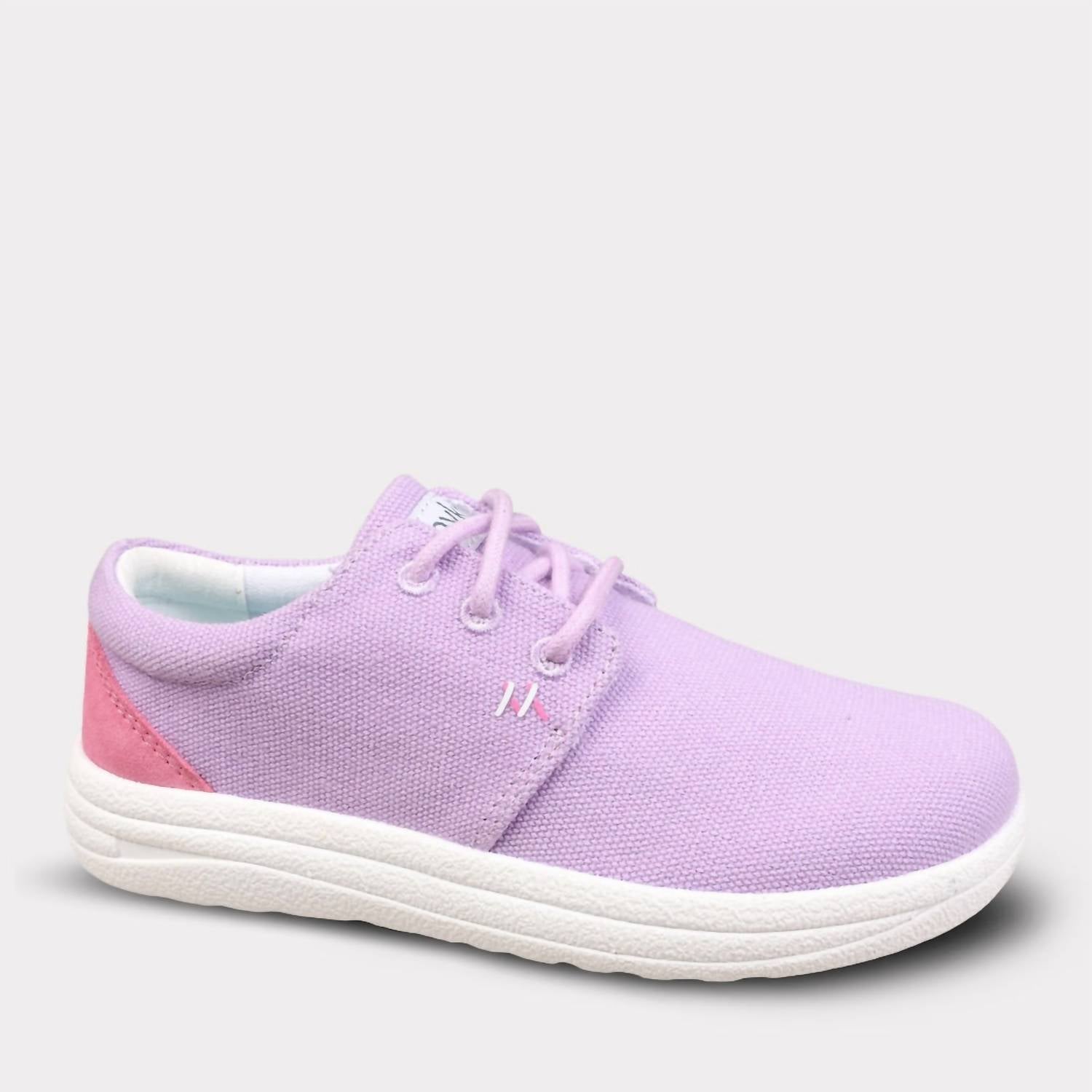 Mykos Kid's Palmer Lace-up Travel Sneaker in purple - kids' sneaker
