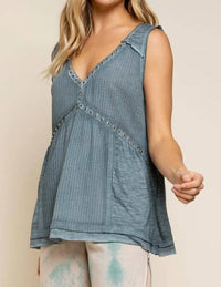 Pol - Ocean Breeze Tank Top