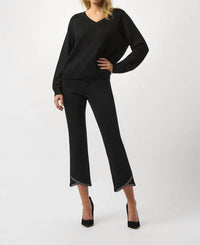 Joseph Ribkoff - V-neck Long Sleeve Sweater