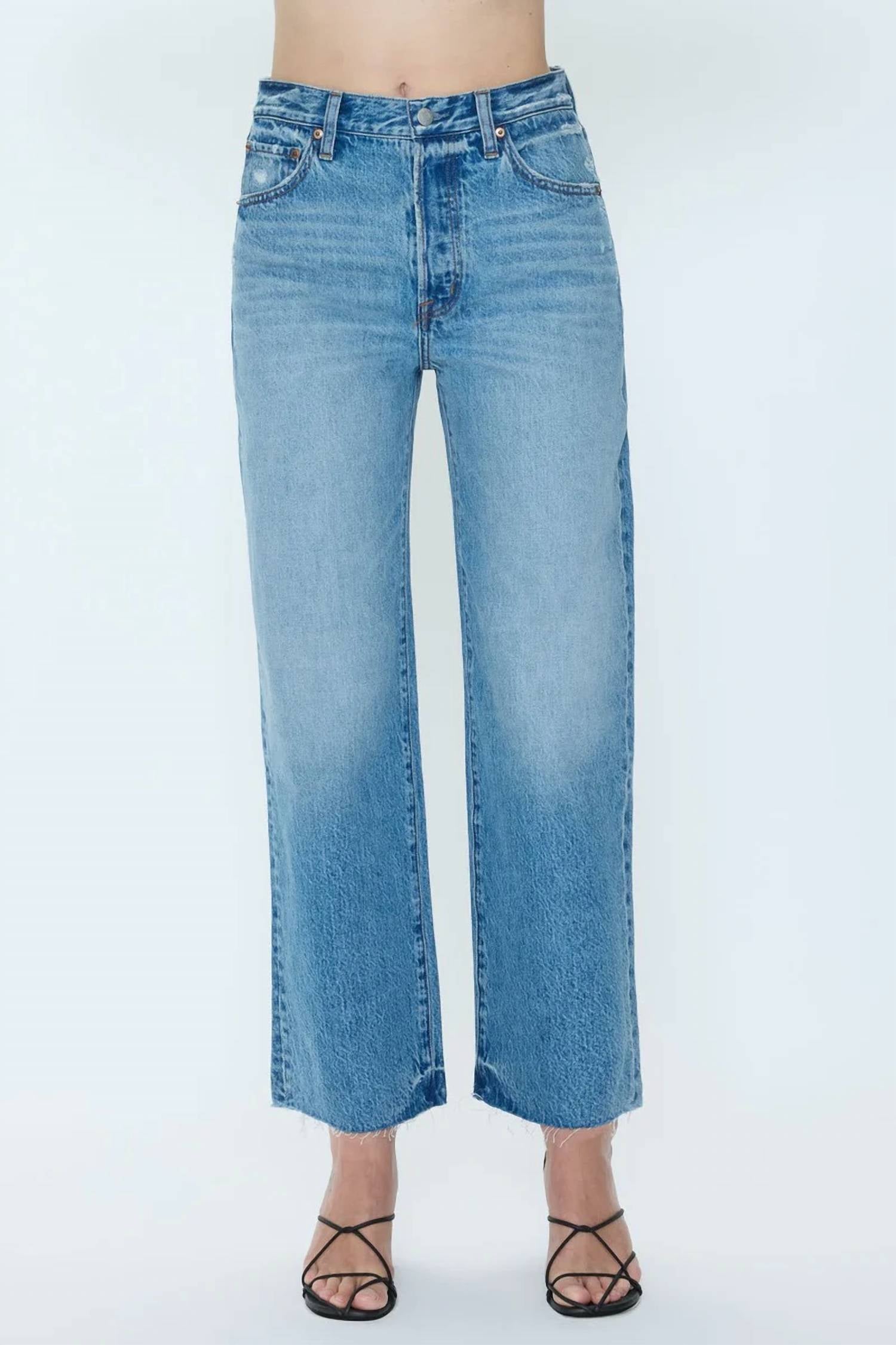 Pistola - Tate High Rise Wide Leg Jeans