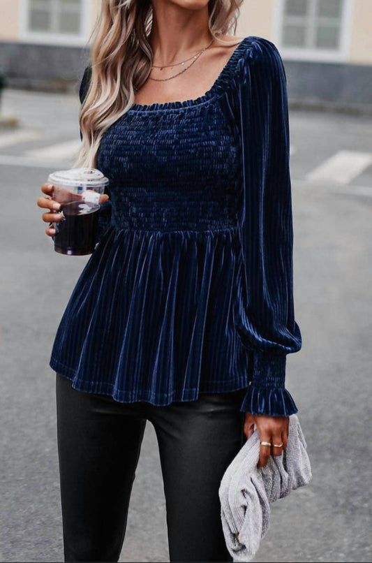 Epretty - My Mysterious Side Velvet Top