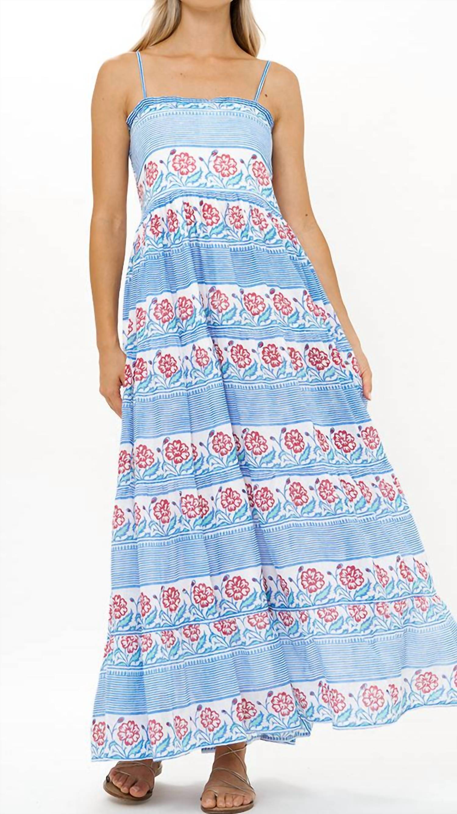 Oliphant - Smocked Back Maxi Dress