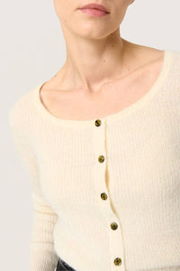 Soaked In Luxury - Tuesday Slim Fit Button Cardigan