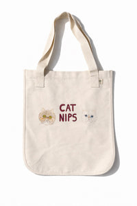 Unfortunate Portrait - Women's Cat Nips Tote Bag
