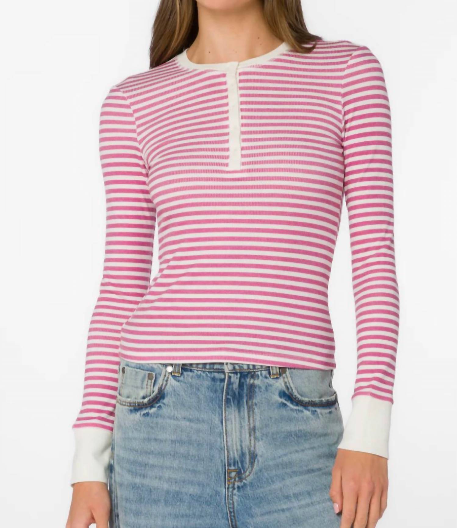 Velvet Heart - Tulsi Long Sleeve Ribbed Top