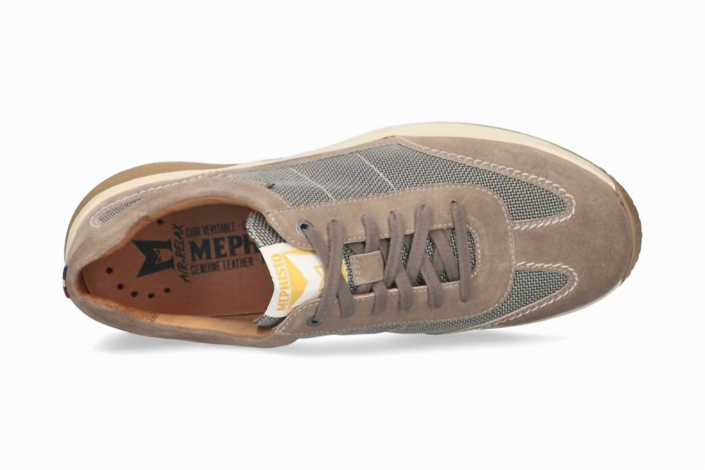 Mephisto - Men's Steve Air Velvet Leather Sneakes