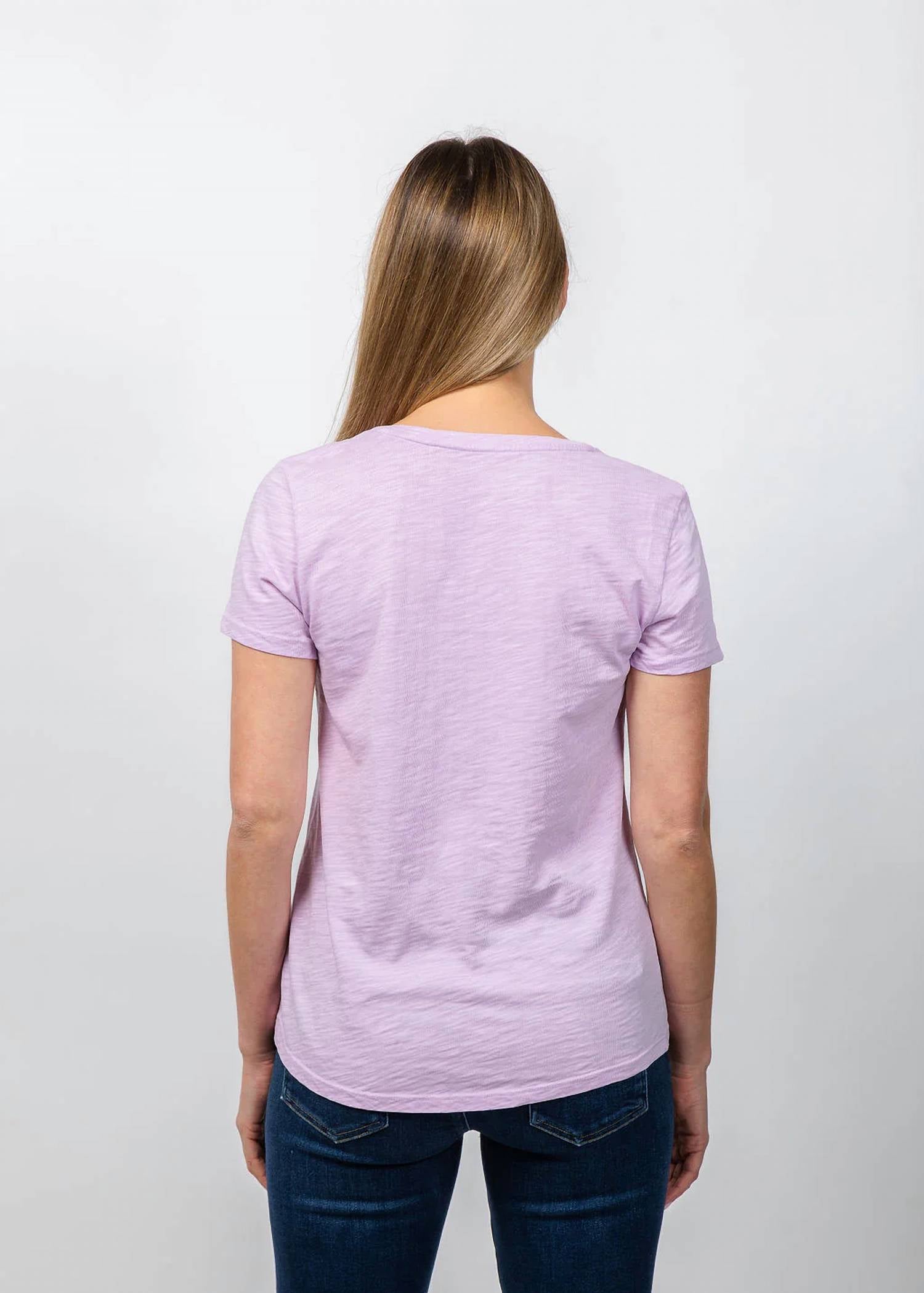Elliott Lauren - Short Sleeve V-neck Tee