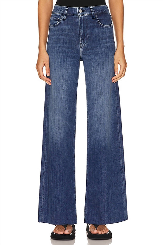 Frame - Le Slim Palazzo High Rise Jeans