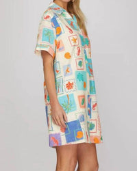 She + Sky - By The Sea Polo Mini Dress