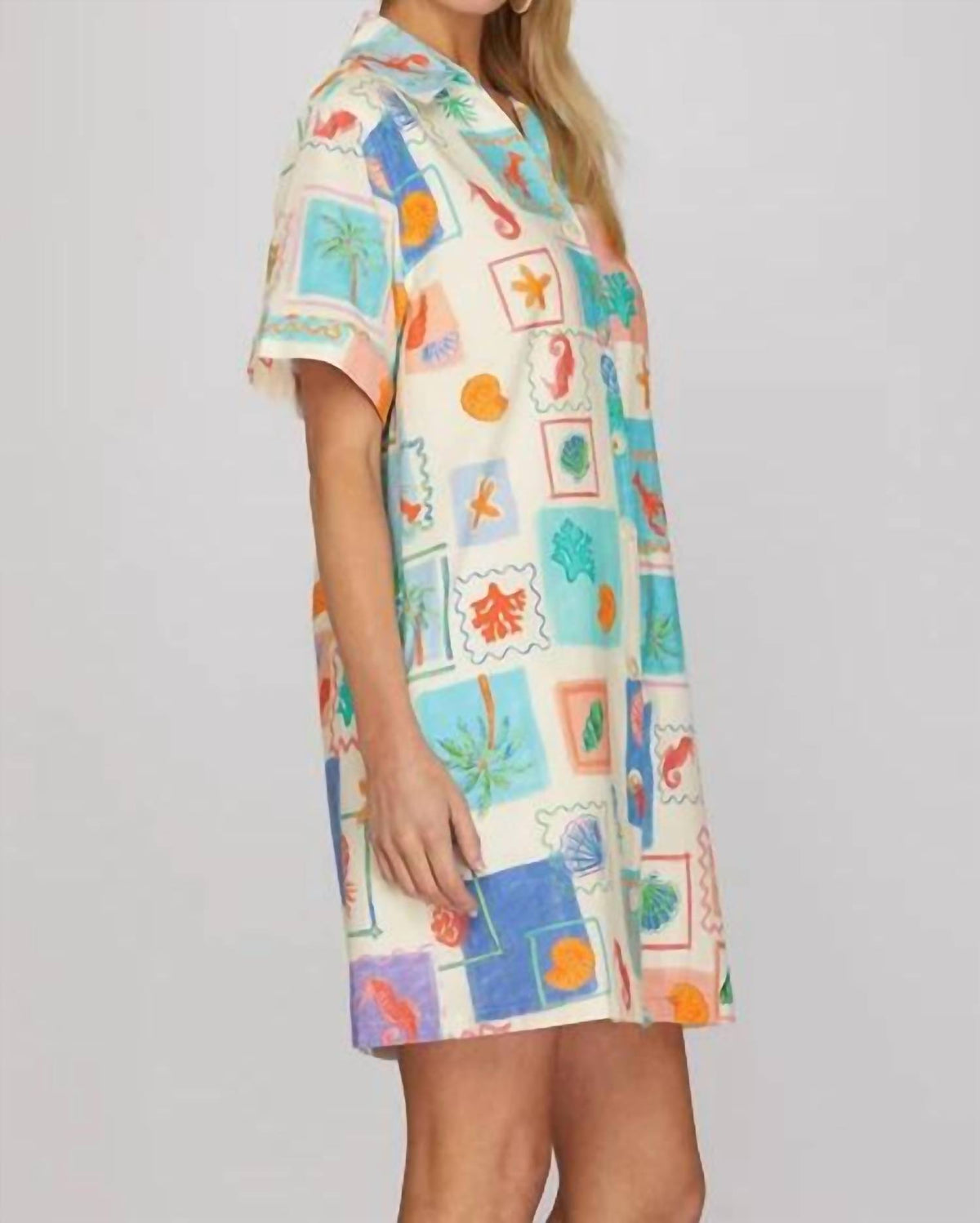 She + Sky - By The Sea Polo Mini Dress