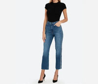 J Brand - Jules High-rise Ankle Straight Leg Jeans
