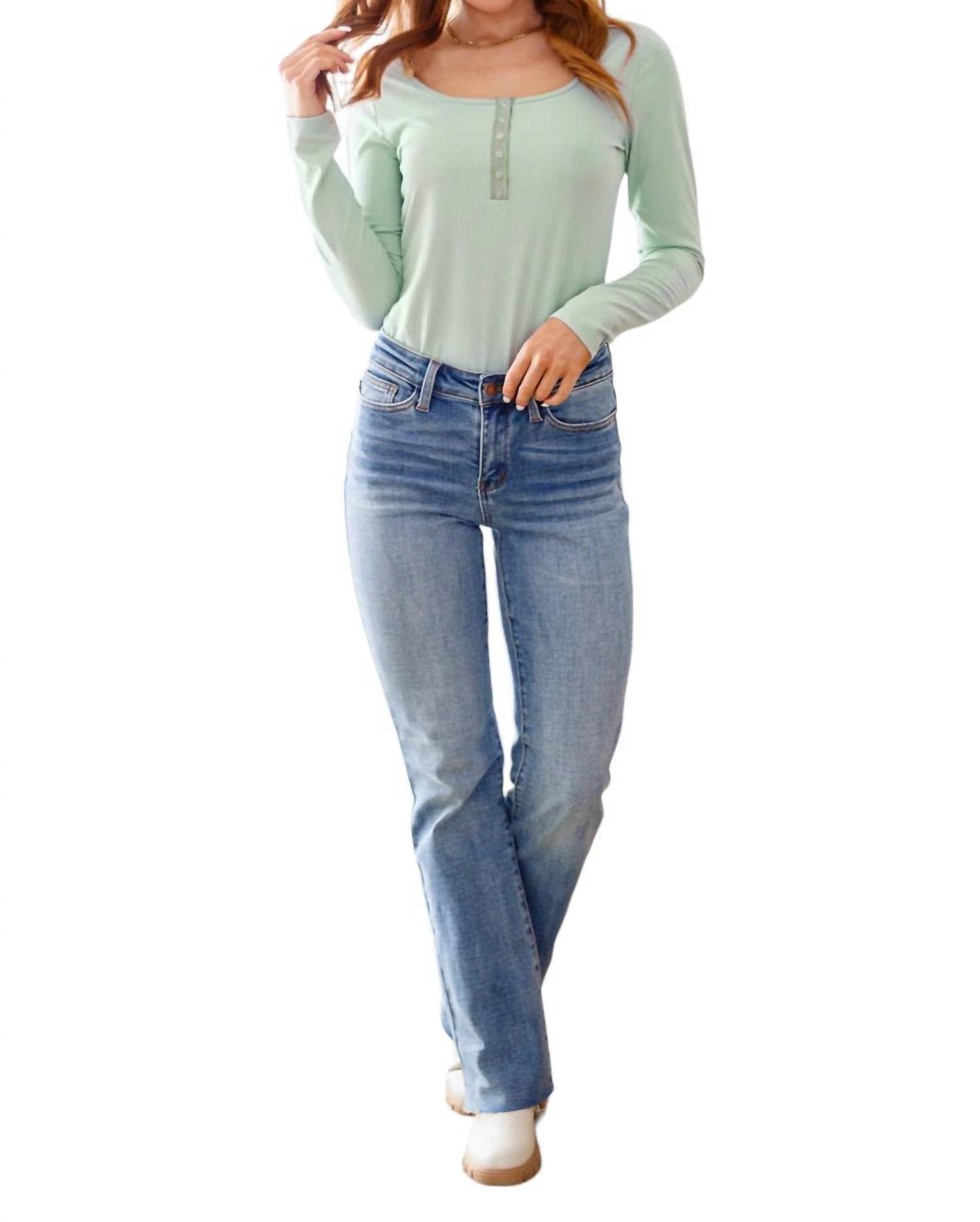 Heimish Usa - Count On Me Ribbed Bodysuit