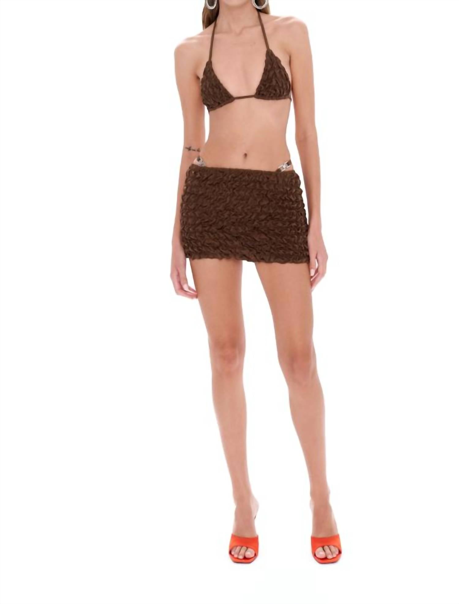 Selia Richwood - Lia Mini Beach Skirt