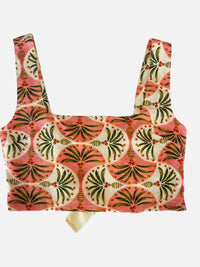 Shore - Lacey Lace Up Top