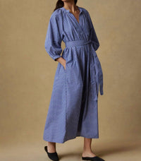 Faherty - Coastal Poplin Kaia Dress
