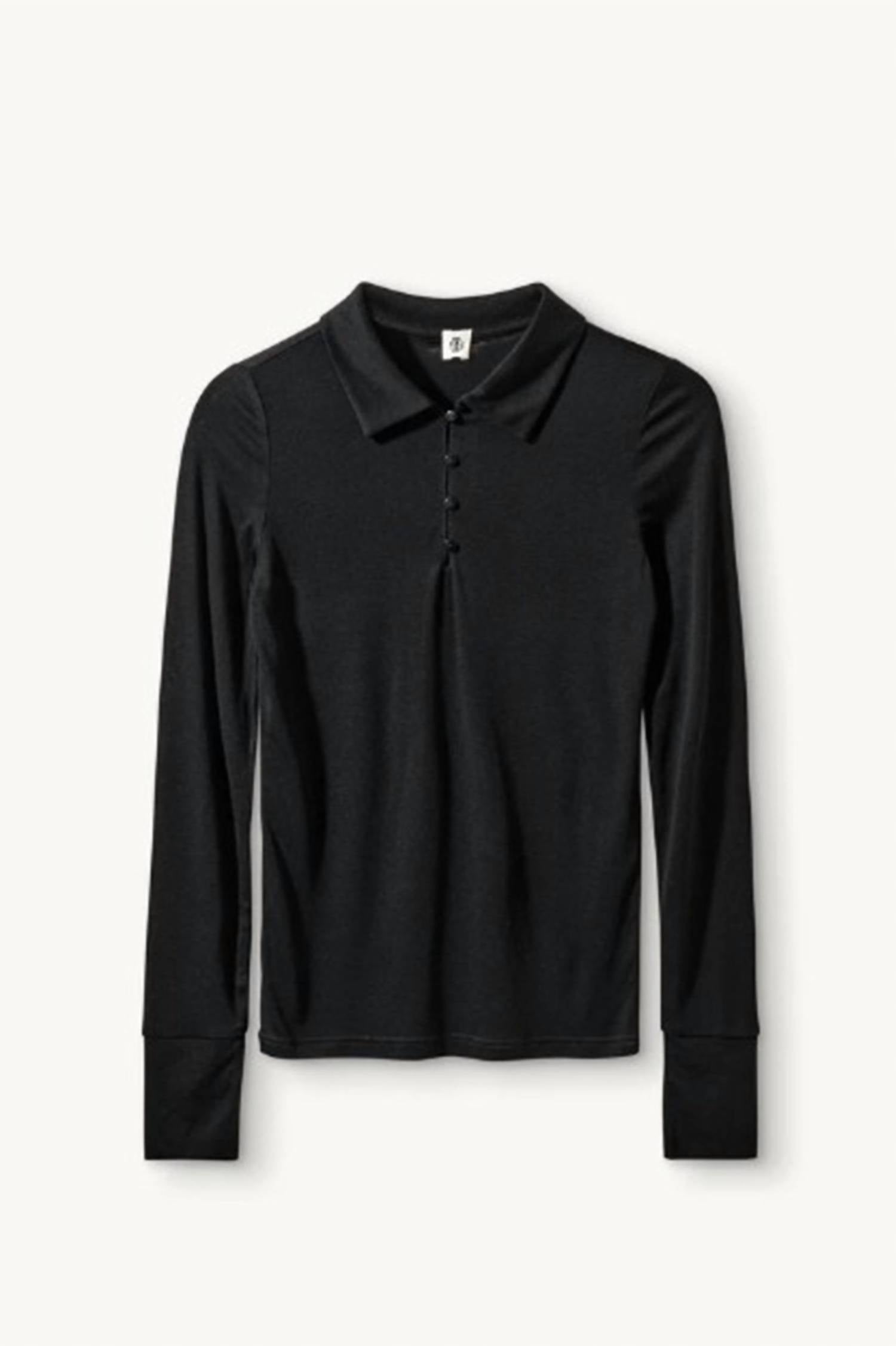 The Garment - Bree Long Sleeve Polo Tee