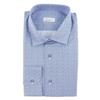 Zilli - Men's Tailored-fit Shirt With Geometric Print