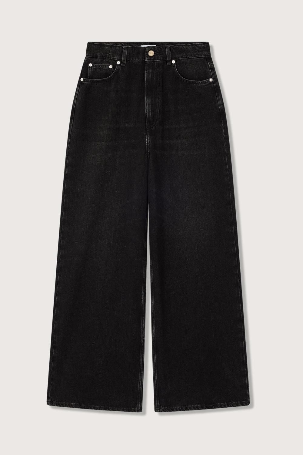Ganni - Baggy Wide Leg Jeans