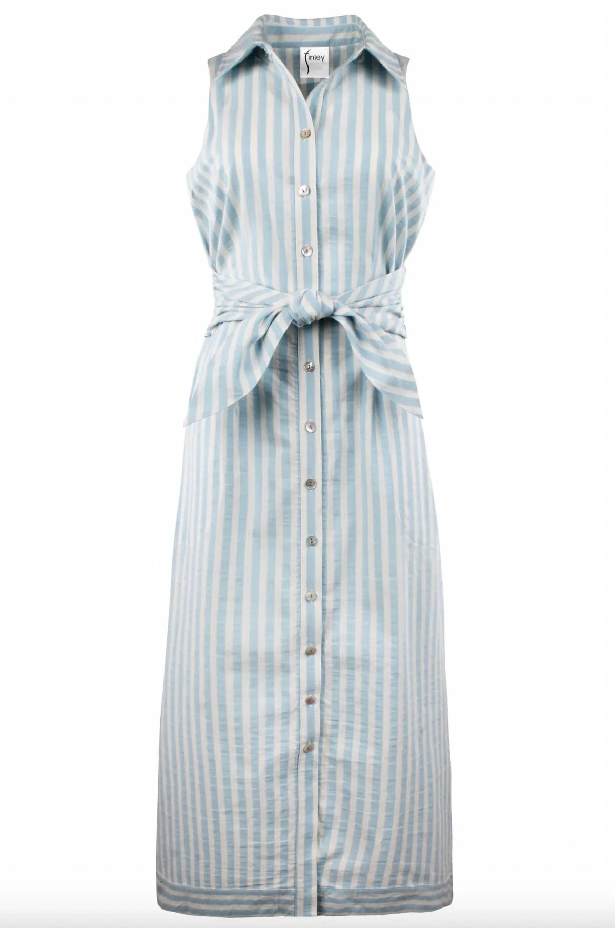 Finley - Pastel Stripe Long Ellis Dress
