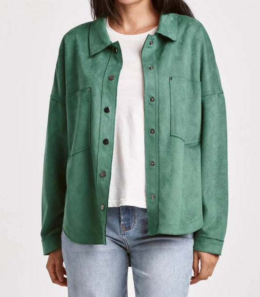 Dear John Denim - Gina Suede Shirt Jacket