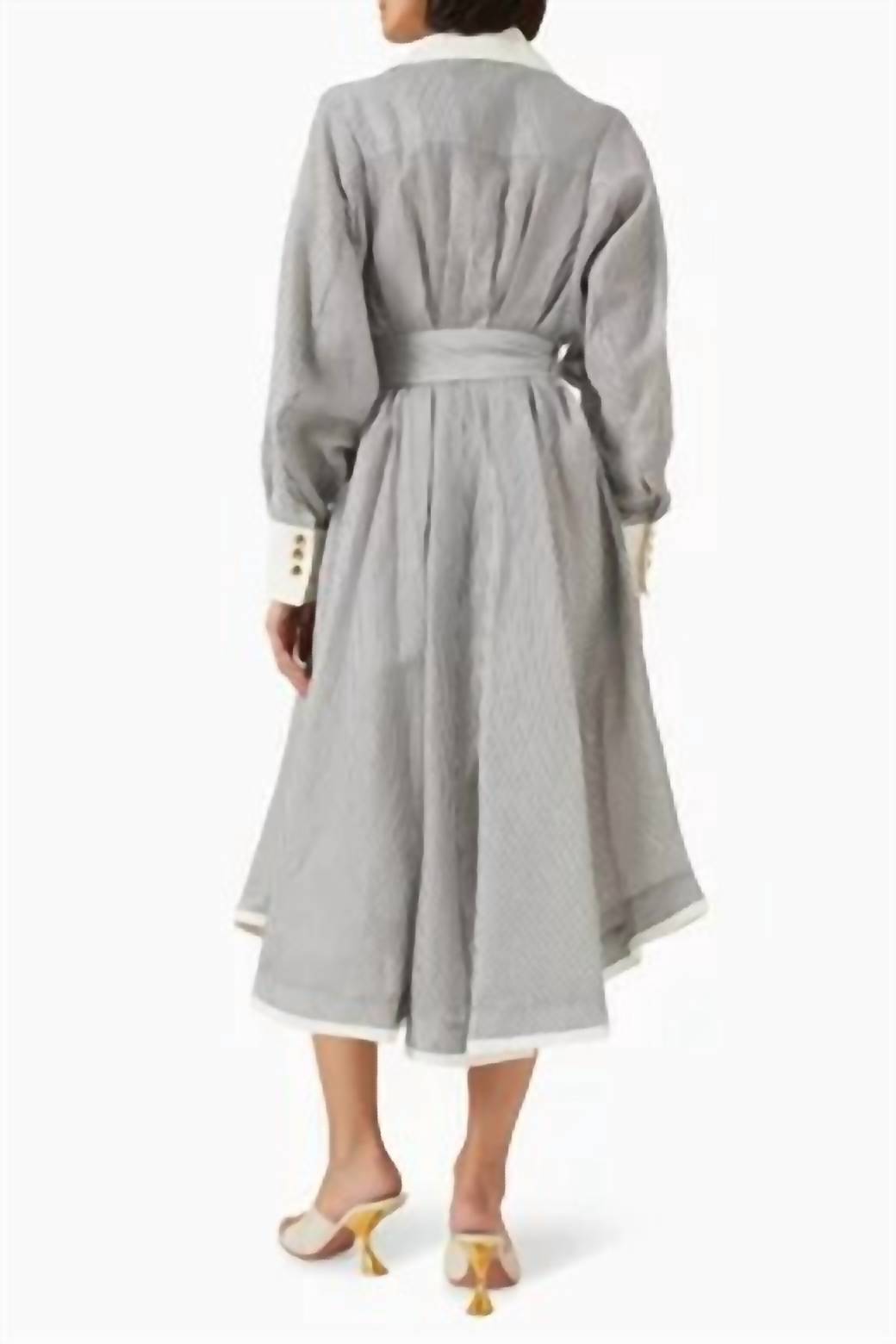 Zimmermann - Hypnotic Tuck Midi Dress