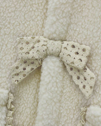 Rylee + Cru - Girls' Sherling Collared Coat