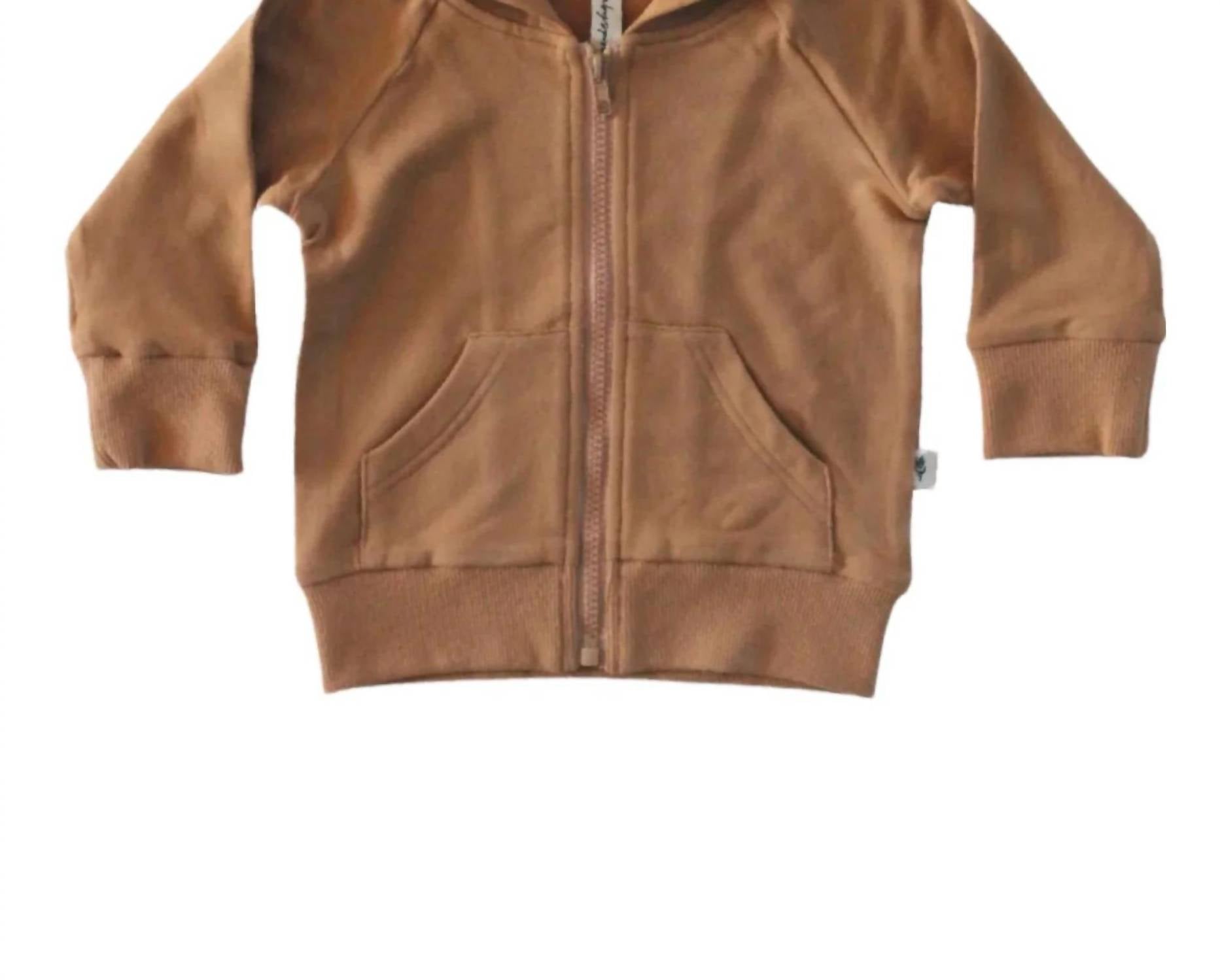 Babysprouts - Kid's Butterscotch Zip Hoodie