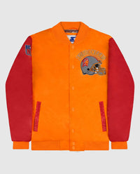 Starter - Men's Tampa Bay Buccaneers Varsity Satin Full-snap Jacket