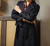 Emily Lovelock - Susan Belted Denim Jacket