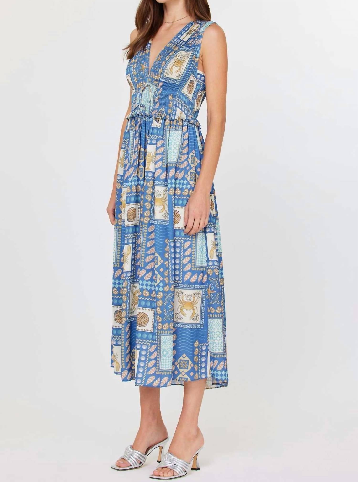 Current Air - Coastal Midi Dress