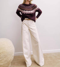 Veronica Beard - Anne Fairisle Pullover