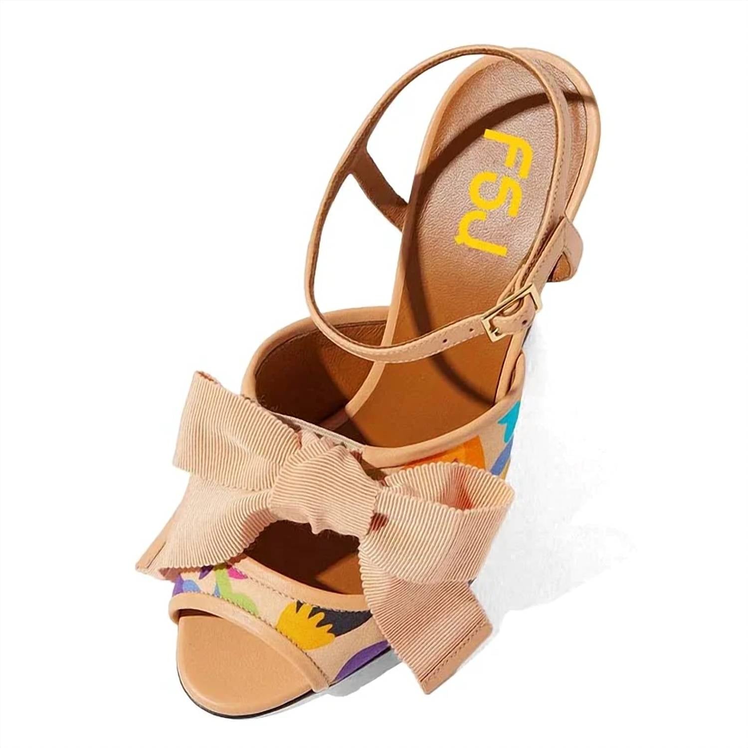 La Doublej - Women's Bow Wedge Sandals