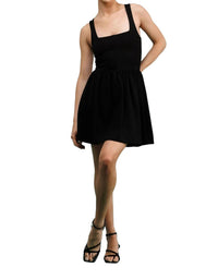 SMITH & QUINN Madeline Mini Dress in black - women's dress